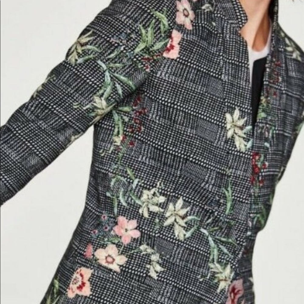 Zara Slim Longline blazer